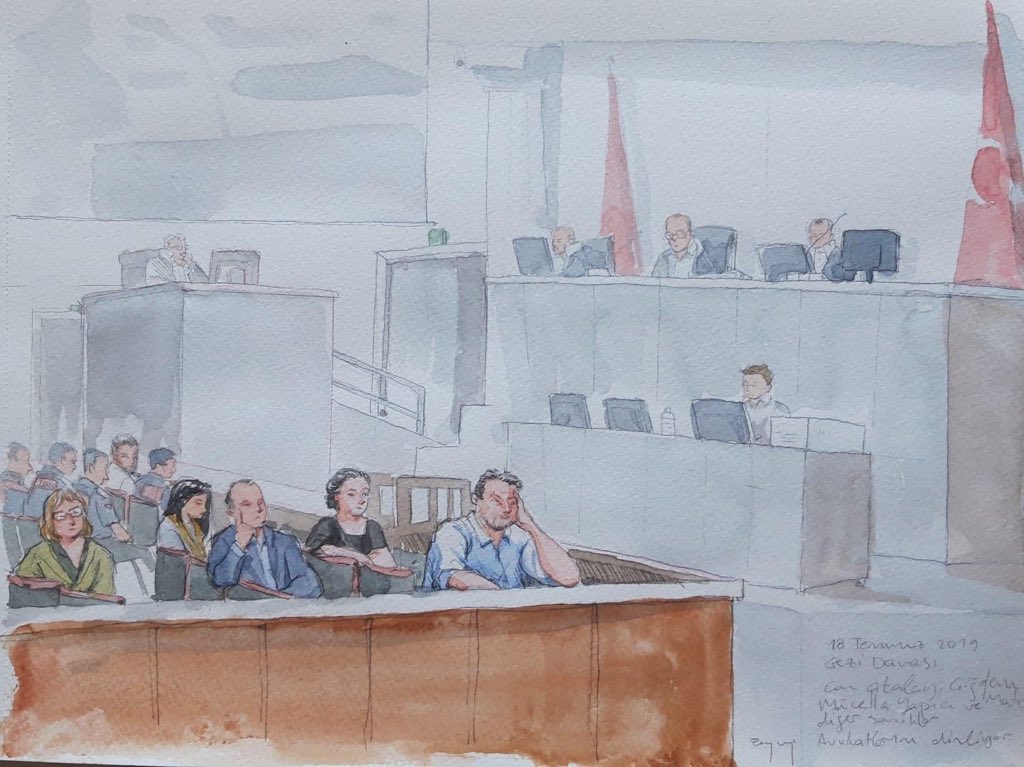 Gezi Davası: Osman Kavala&#8217;nın tutukluluğuna devam, gelecek duruşma 8-9 Ekim&#8217;de