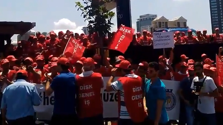 Ataşehir Belediyesi işçileri greve çıkıyor