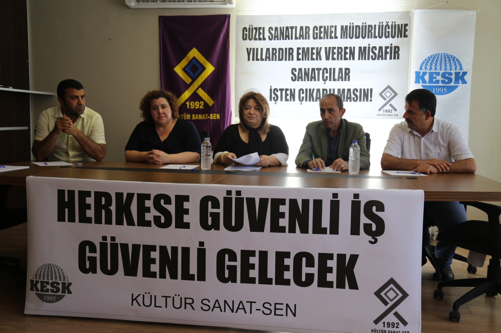 Kültür Sanat-Sen: &#8220;Güvencesiz istihdam biçimi kabullenilemez&#8221;