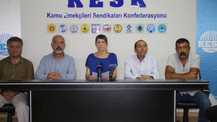 KESK: Memur Sen bile bile hakeme gitti, sefalet ücreti dayatması Saray&#8217;dan geldi
