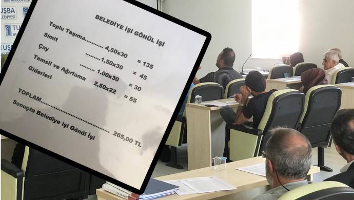 AKP&#8217;nin gaspettiği Tuşba Belediyesi&#8217;nde başkan yardımcısının maaşı belirlendi: Günde 1 çay, 1 simit!