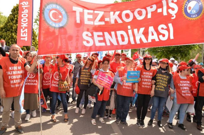 Erişim Çağrı Merkezi çalışanlarından, yönetimin sendika engeline karşı eylem çağrısı