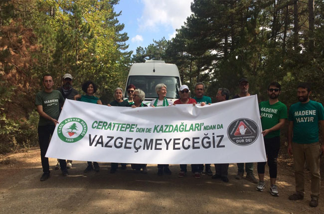 Artvin&#8217;den Çanakkale&#8217;ye direniş ziyareti: “Cerattepe’den de Kaz Dağları’ndan da vazgeçmeyeceğiz”