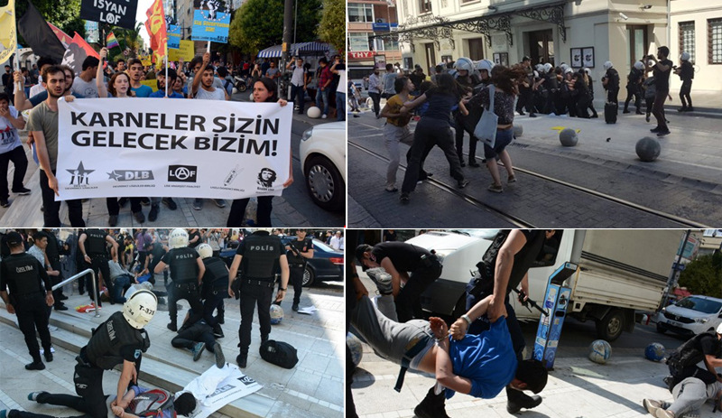Savcılık liselilere polis şiddetini soruşturmaya gerek görmedi