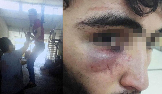 Çocuk işçiyi tavana asıp işkence eden işyeri sahipleri serbest bırakıldı