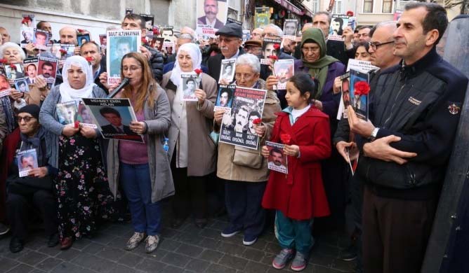 Cumartesi Anneleri: Adalet arayışımızın yargı eliyle engellenmesine izin vermeyeceğiz