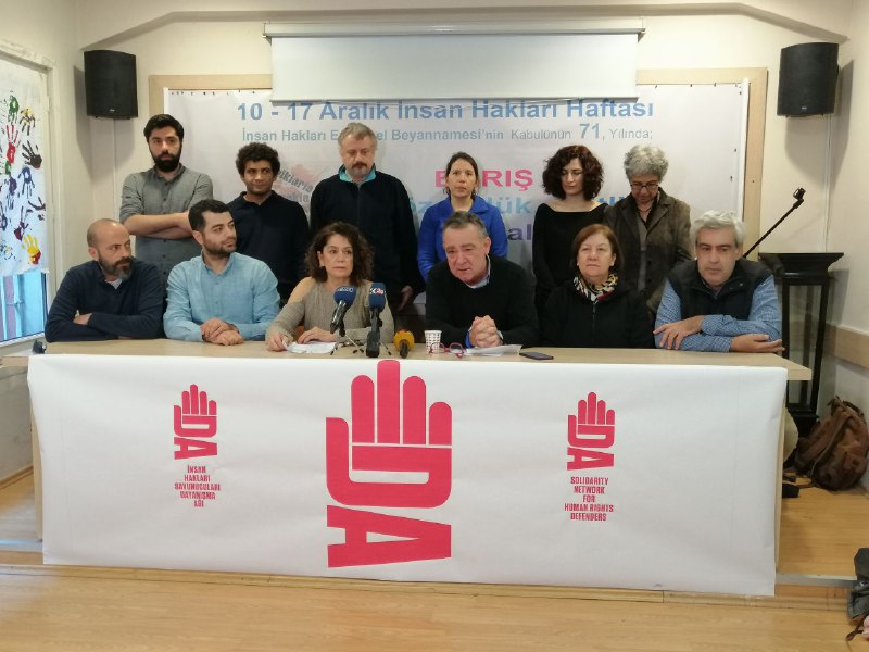 İnsan Hakları Savunucuları Dayanışma Ağı kuruldu
