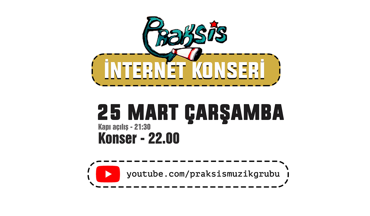 Praksis&#8217;ten korona günlerinde internet konseri