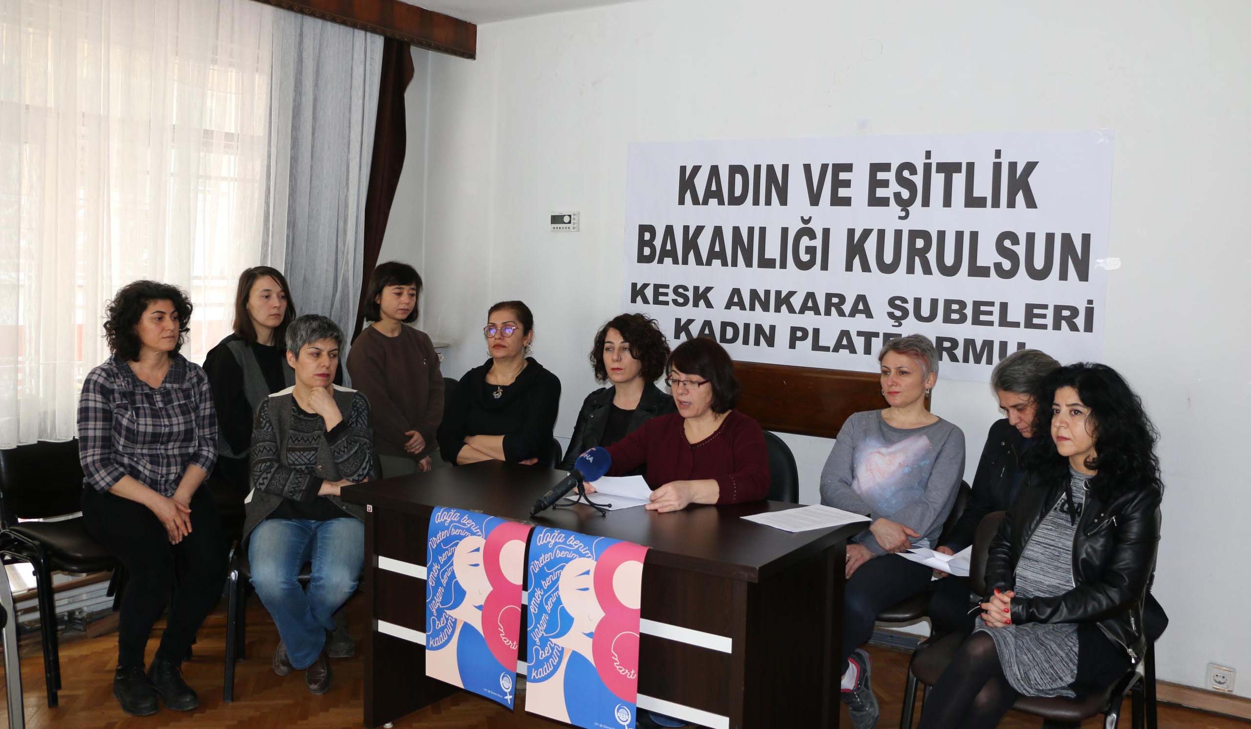 KESK&#8217;li kadınlar: “Cinsiyetler arasında eşitliğin sağlanması için politikalar üretilmeli”