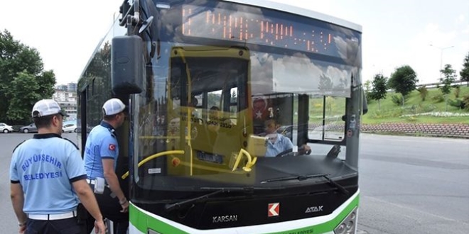 Tekirdağ&#8217;da toplu ulaşım durduruldu