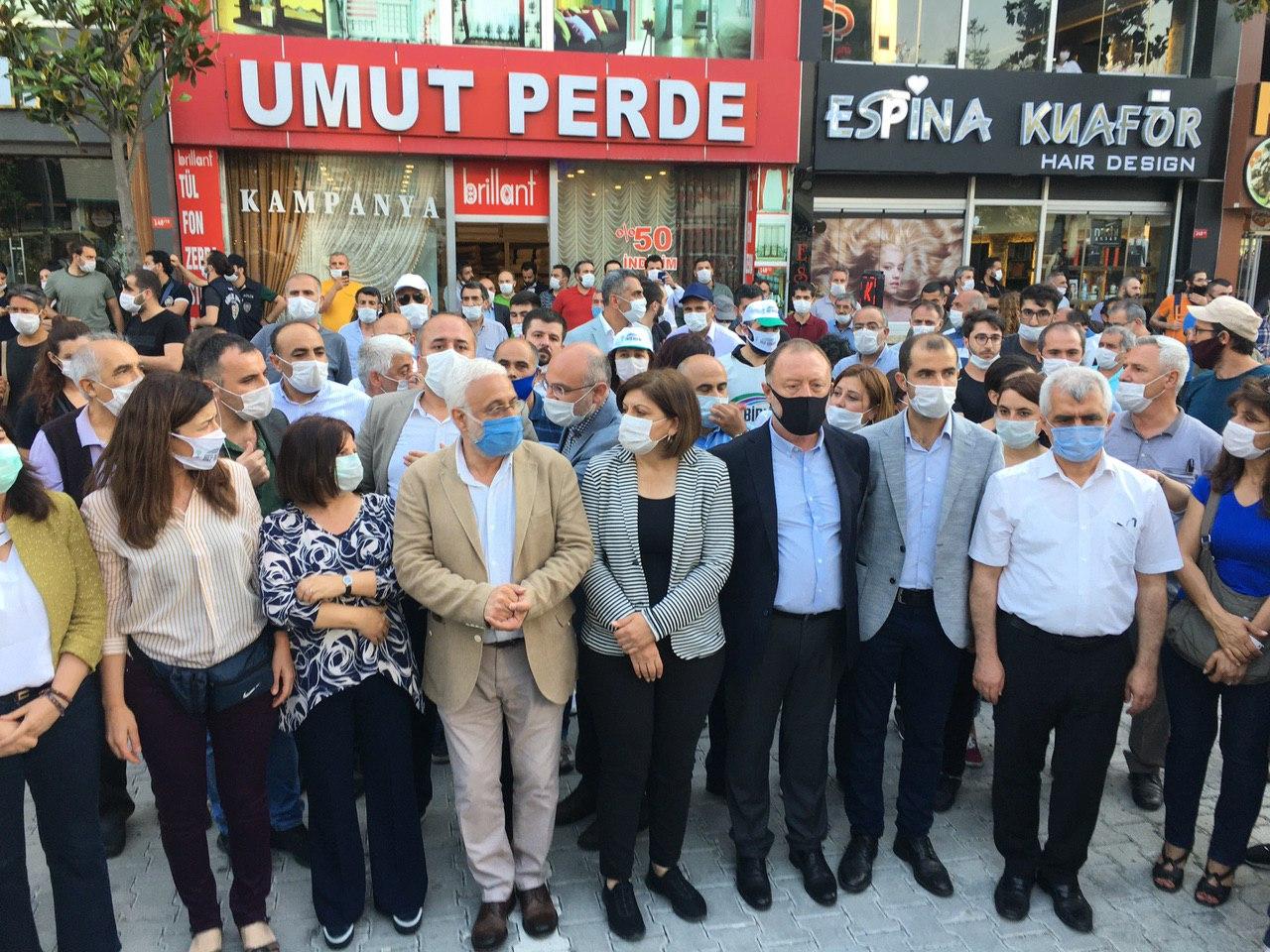 HDP’nin Demokrasi Yürüyüşü&#8217;nde 2. gün: Demokrasi, özgürlük ve barış mücadelemiz sürecek