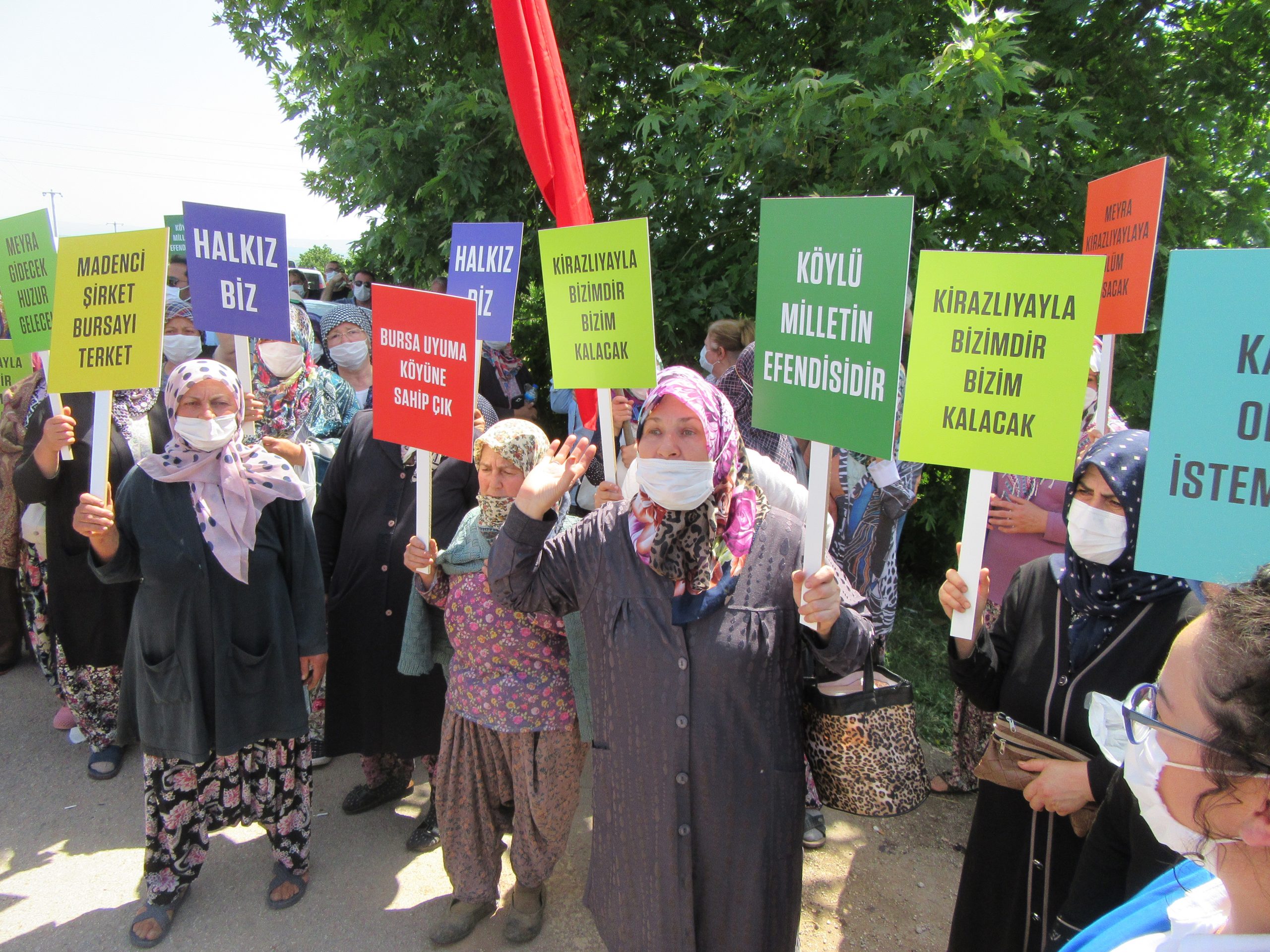 Kirazlıyayla&#8217;da madenci şirket şikayet etti, köylüler gözaltına alındı