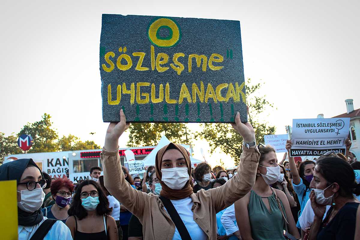 Kadın örgütleri: İstanbul Sözleşmesi&#8217;ne yönelik saldırılara karşı mücadelemiz sürecek