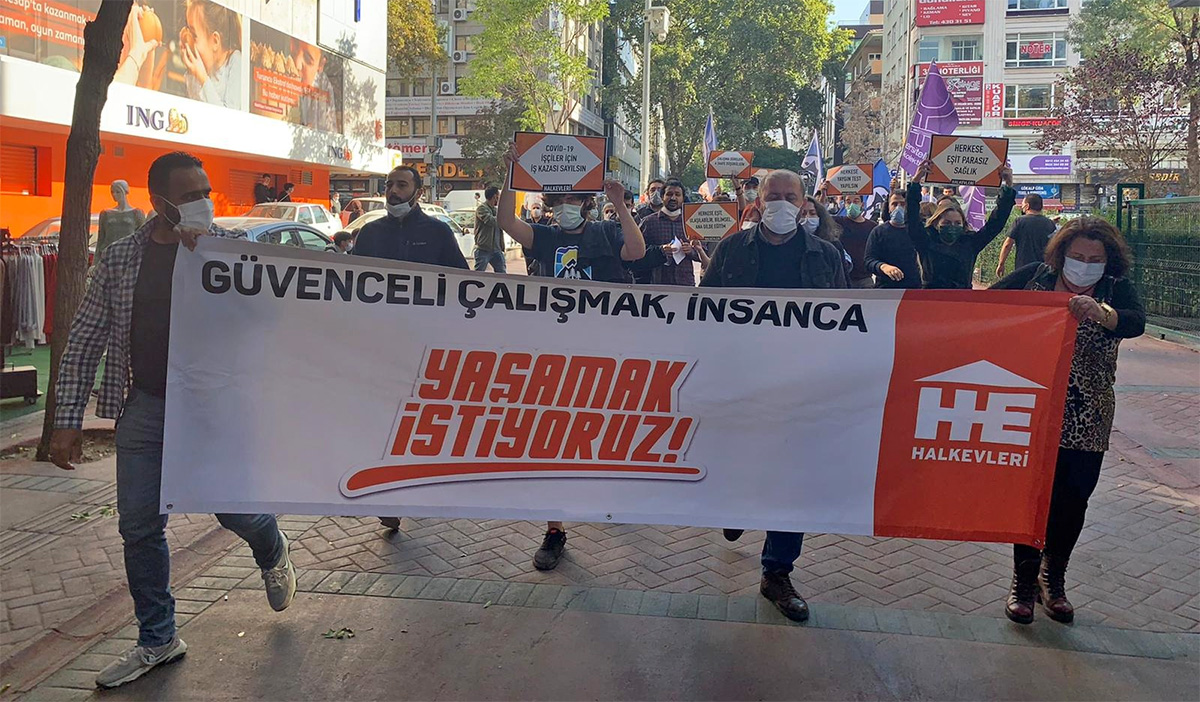 Ankara&#8217;da Halkevcilerin &#8220;Yaşamak istiyoruz&#8221; eylemine polis saldırısı: 24 gözaltı