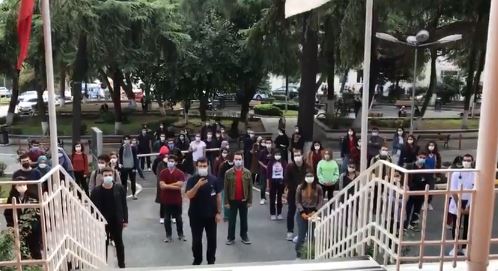 İstanbul Üniversitesi Cerrahpaşa Tıp Fakültesi öğrencilerinden yemekhane boykotu