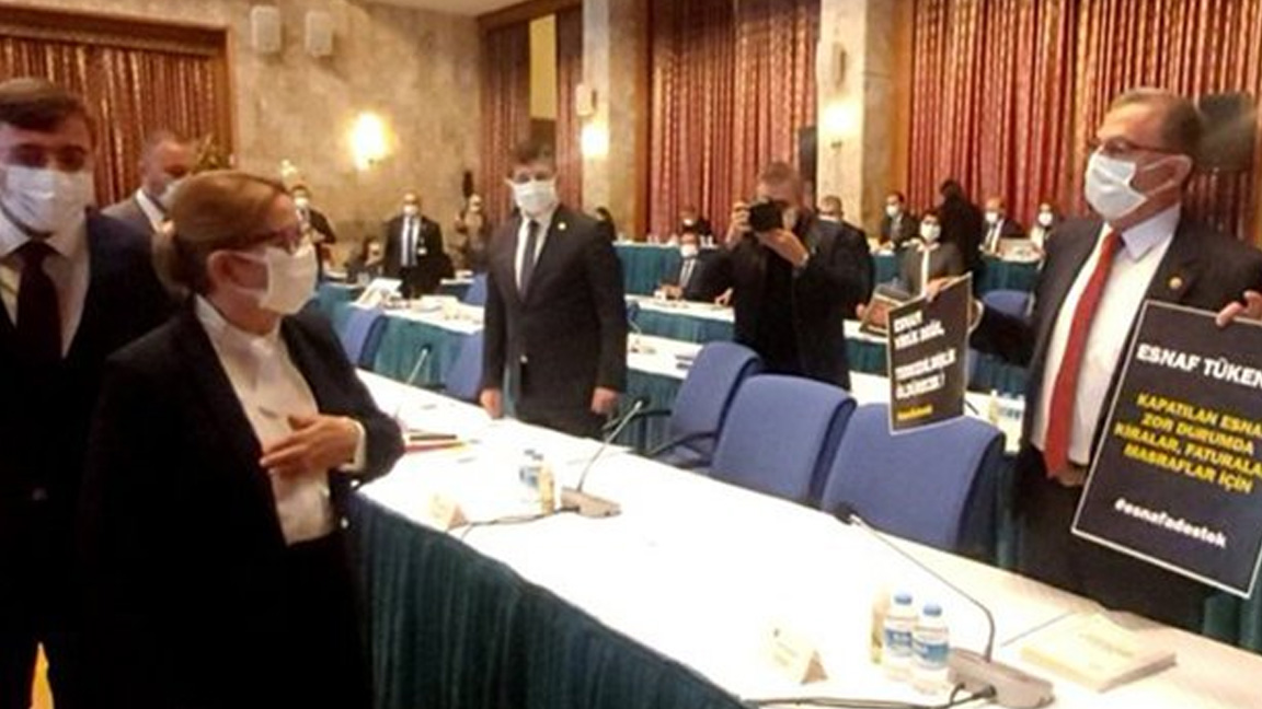Meclis Plan Bütçe Komisyonu’nda polis müdahalesi