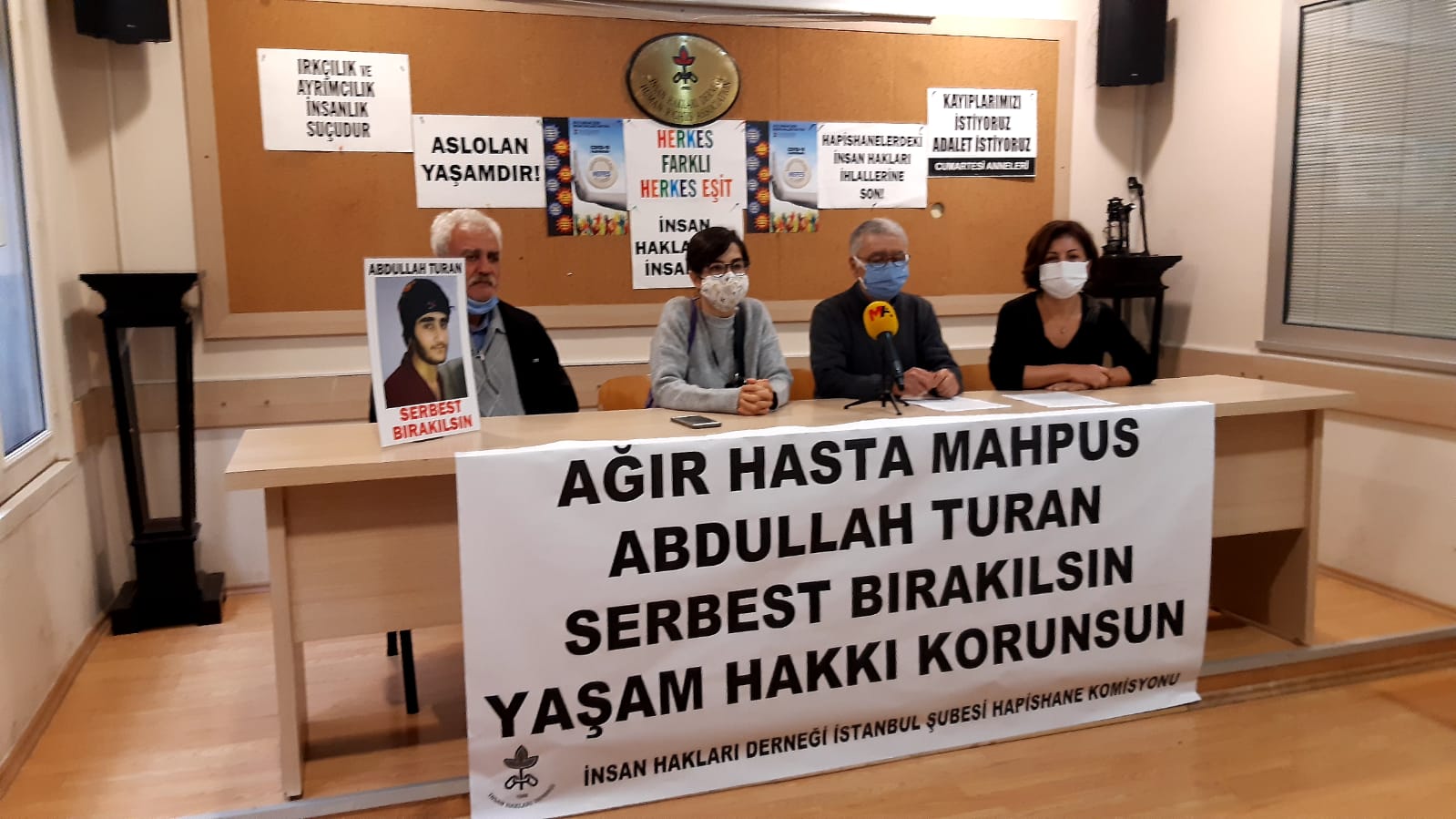İnsan Hakları Derneği, &#8220;hapishanede kalamaz&#8221; raporu olan Abdullah Turan&#8217;ın serbest bırakılmasını talep etti
