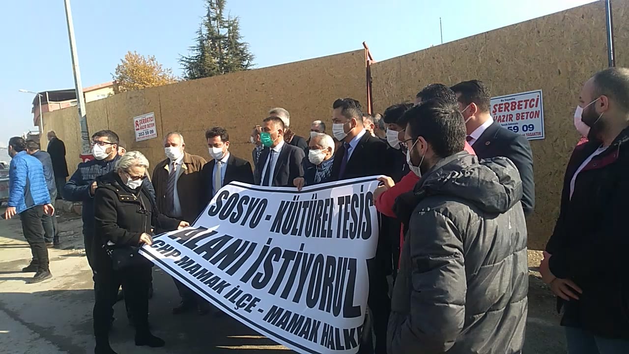Mamaklılar sosyo-kültürel tesis alanı için açtıkları davayı kazandı