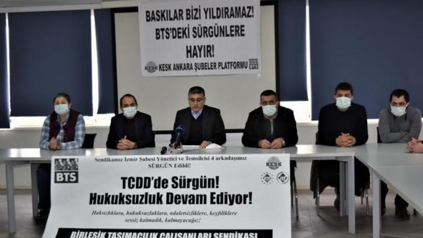 TCDD çalışanlarına sürgün baskısı sürüyor