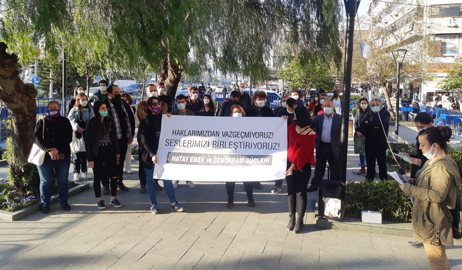 Hatay Emek ve Demokrasi Güçleri: &#8220;Demokratik, eşit ve özgür bir ülke için mücadele etmeye devam edeceğiz&#8221;
