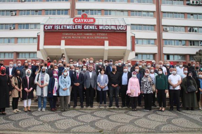 AKP taşeronu örgütlerden çayda kota ve kontenjana destek açıklaması