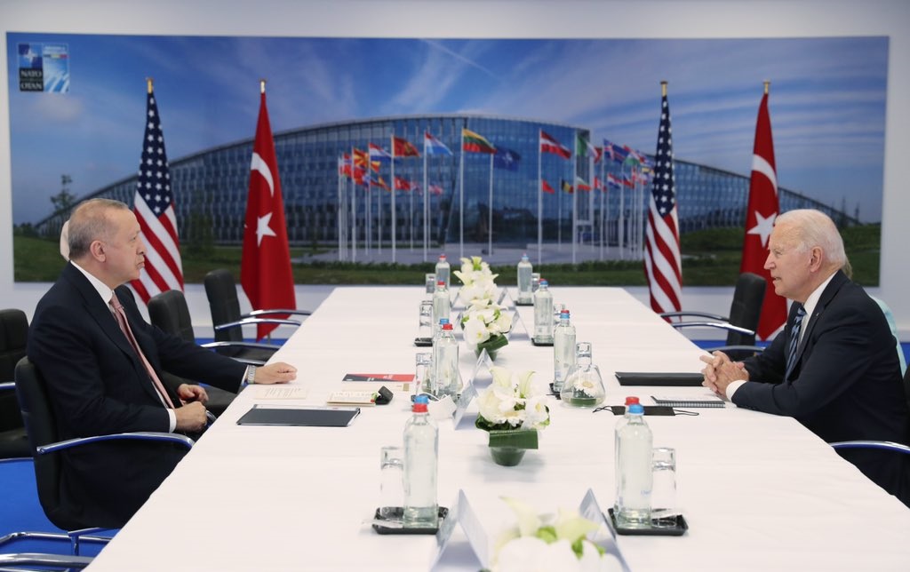 Erdoğan&#8217;dan Biden görüşmesi sonrası &#8220;Zor görevlere talibiz&#8221; mesajı