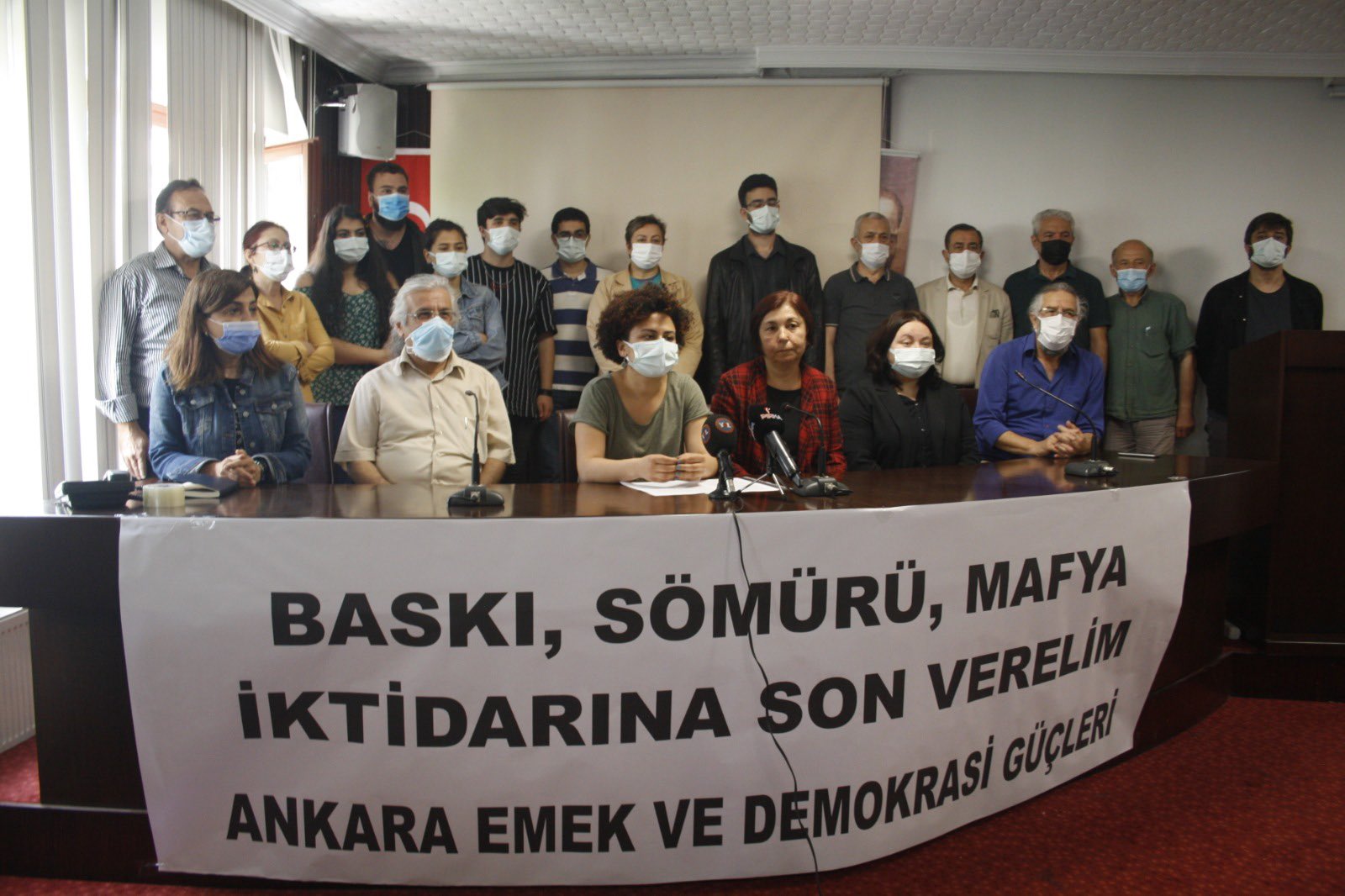 Ankara Emek ve Demokrasi Güçleri: “Baskı, sömürü, mafya iktidarına son verelim”