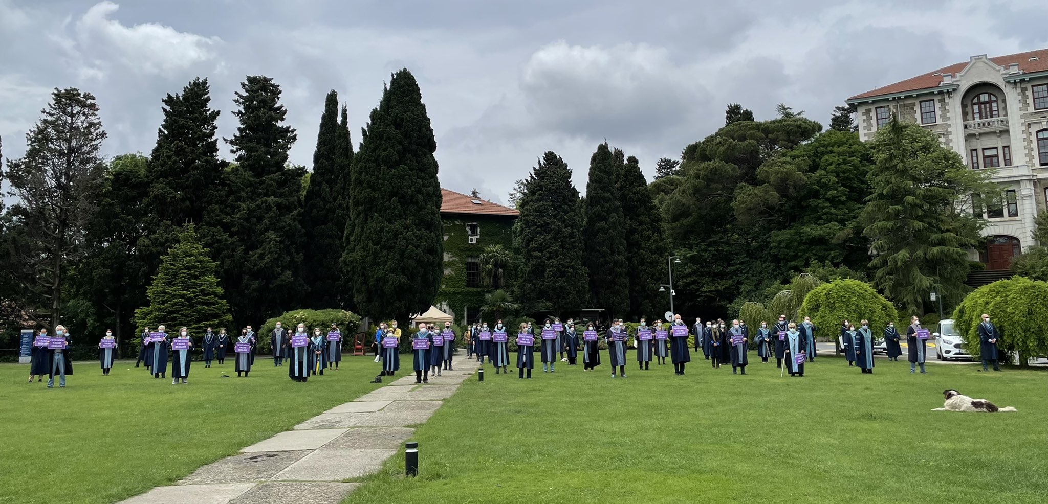Boğaziçi Üniversitesi’nde akademisyenlerin nöbeti 100. gününde!