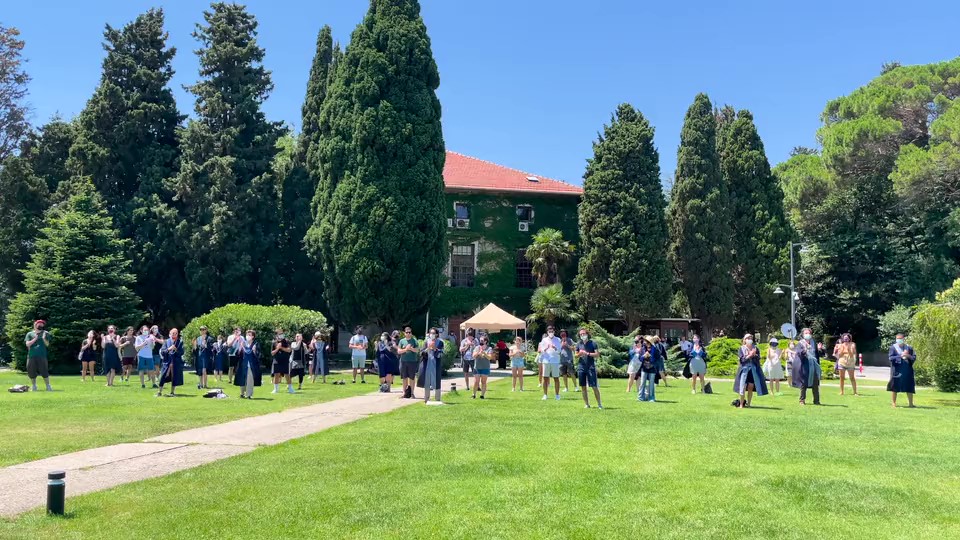 Boğaziçi Üniversitesi’nde direniş 193. gününde: “Vekaleten kayyumluk” tabelası rektörlükte