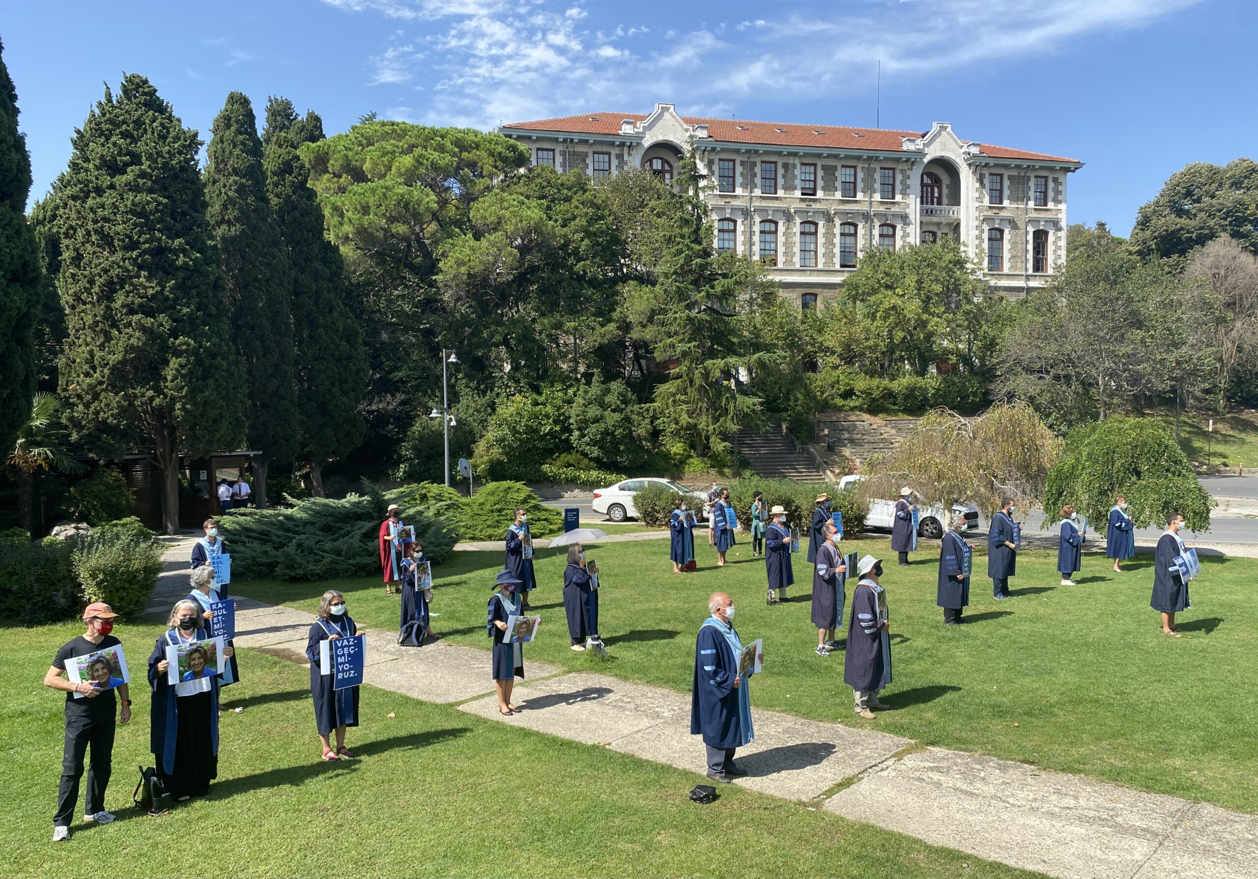 Boğaziçi Üniversitesi’nde akademisyenlerin nöbeti 173. gününde