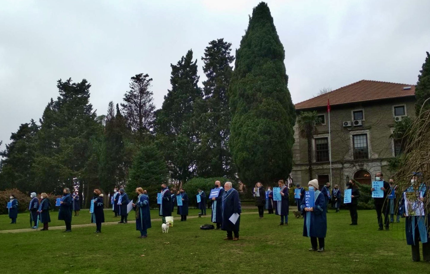 Boğaziçi Üniversitesi’nde akademisyenlerin nöbeti 250. gününde