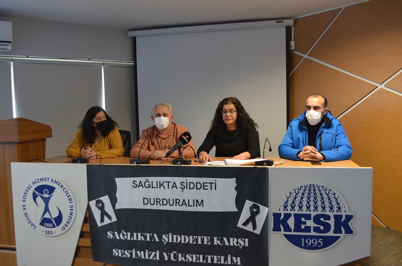 Sağlık emekçilerinden &#8220;Sağlıkta şiddeti durduralım&#8221; kampanyası