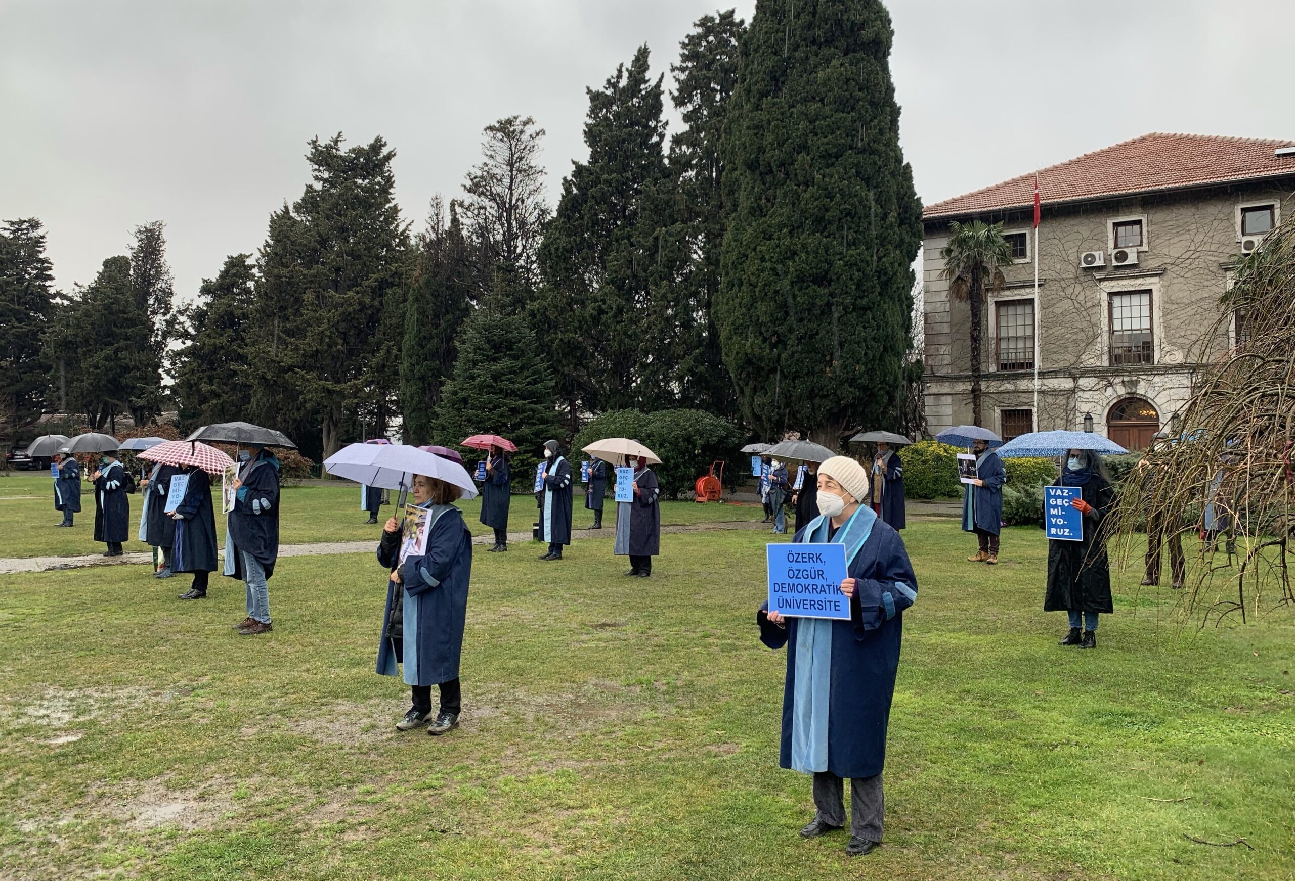 Boğaziçi Üniversitesi’nde akademisyenlerin nöbeti 280. gününde