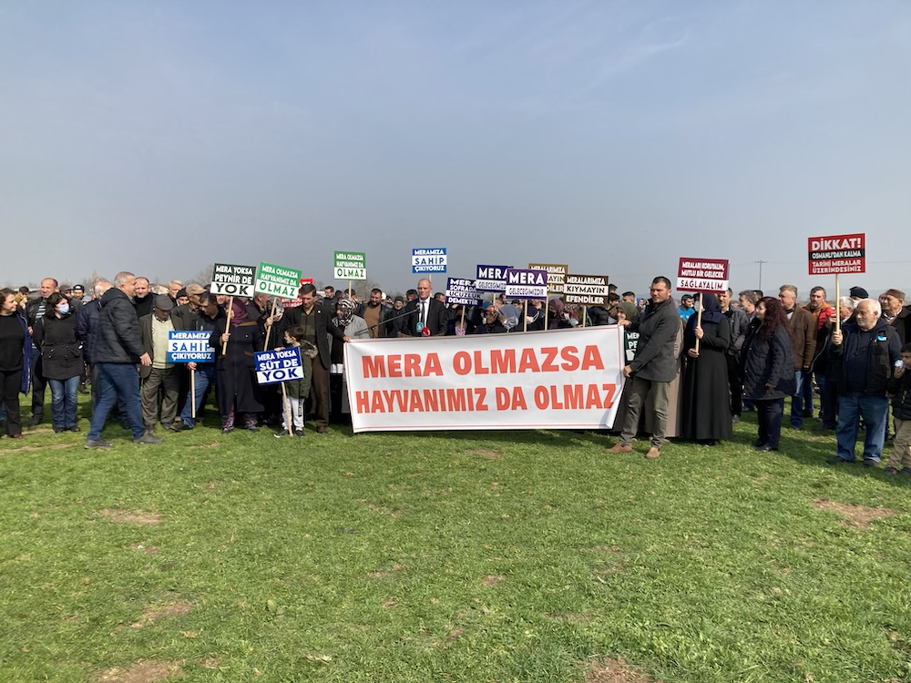 Mustafakemalpaşa halkı: Meramıza sahip çıkıyoruz