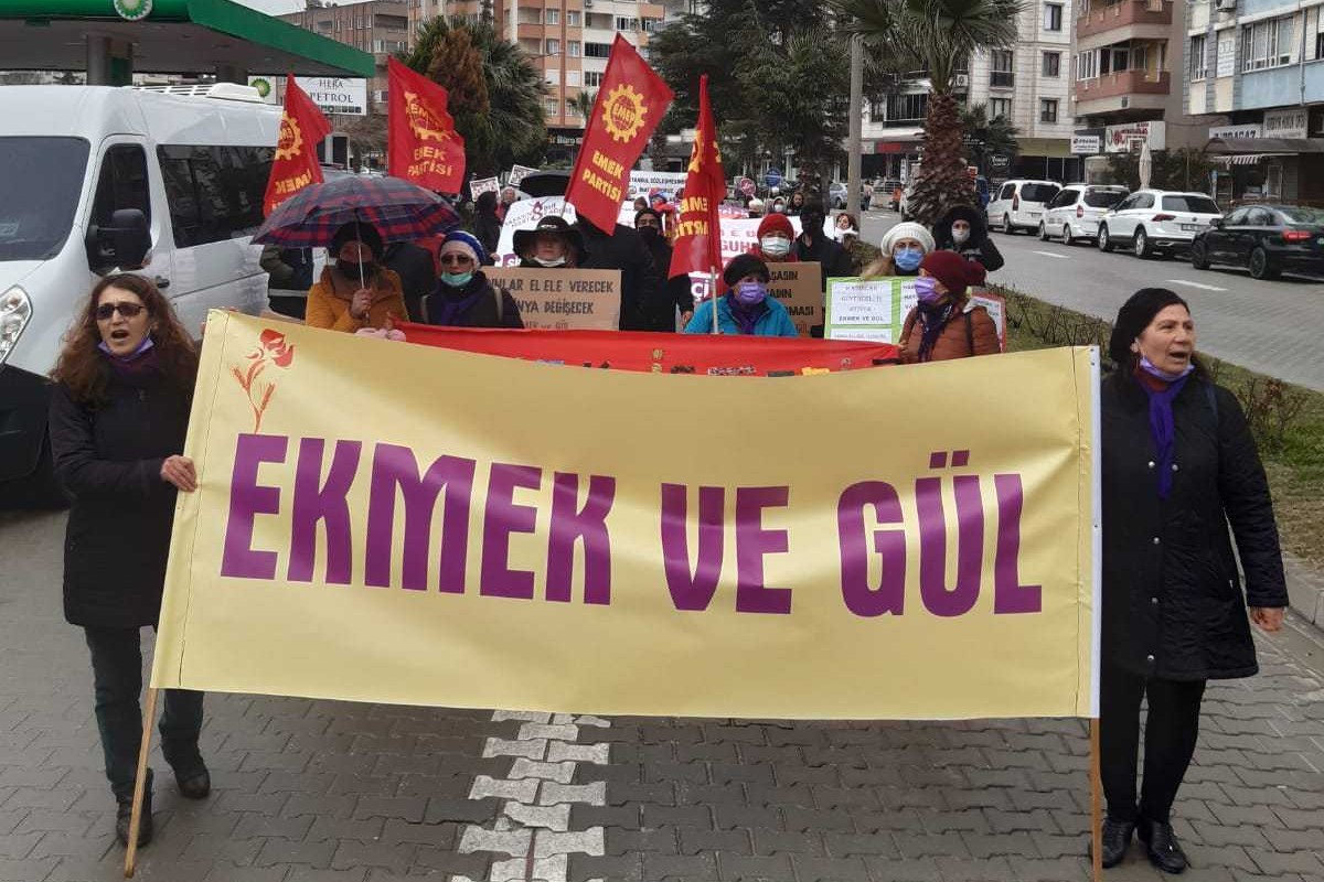 Ekmek ve Gül: “İktidarın bekası kadınlar, gençler, işçi emekçiler için yıkım demek; 1 Mayıs bu yıkımın faturasını sırtlanmayacağımızı hep birlikte söyleyeceğimiz önemli bir tarih”