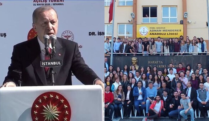 Öğrenci ve velilere Erdoğan’ın bulunacağı törene katılmaları için baskı: “Hani okula siyaset girmezdi”