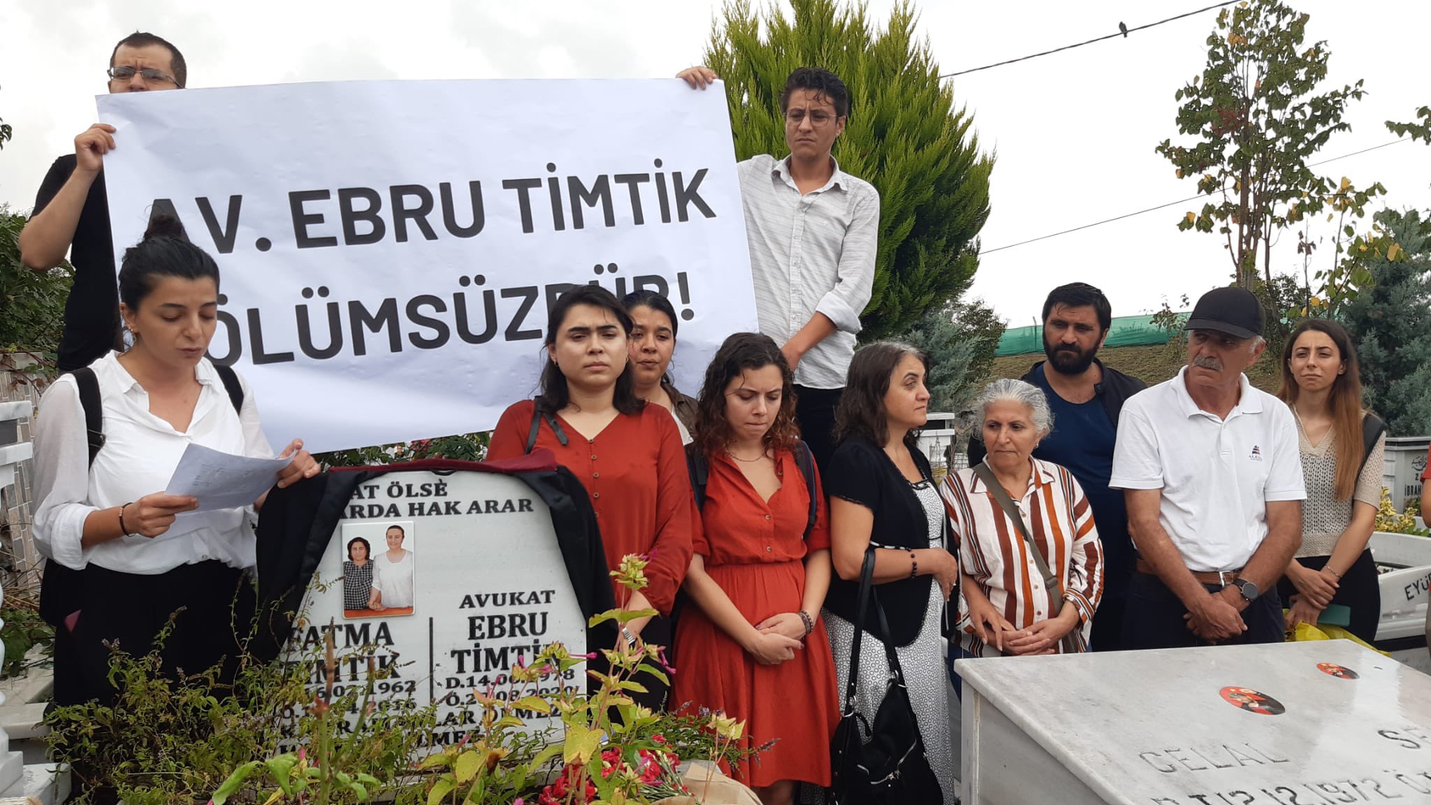 Av. Ebru Timtik ölümünün ikinci yılında anıldı