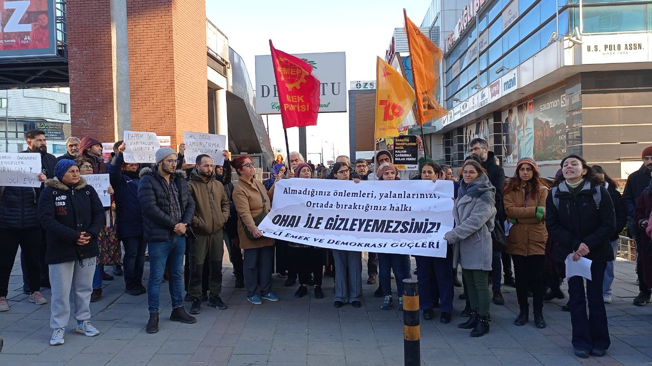Çiğli Emek ve Demokrasi Güçleri: &#8220;OHAL ile gizleyemez, engelleyemezsiniz&#8221;