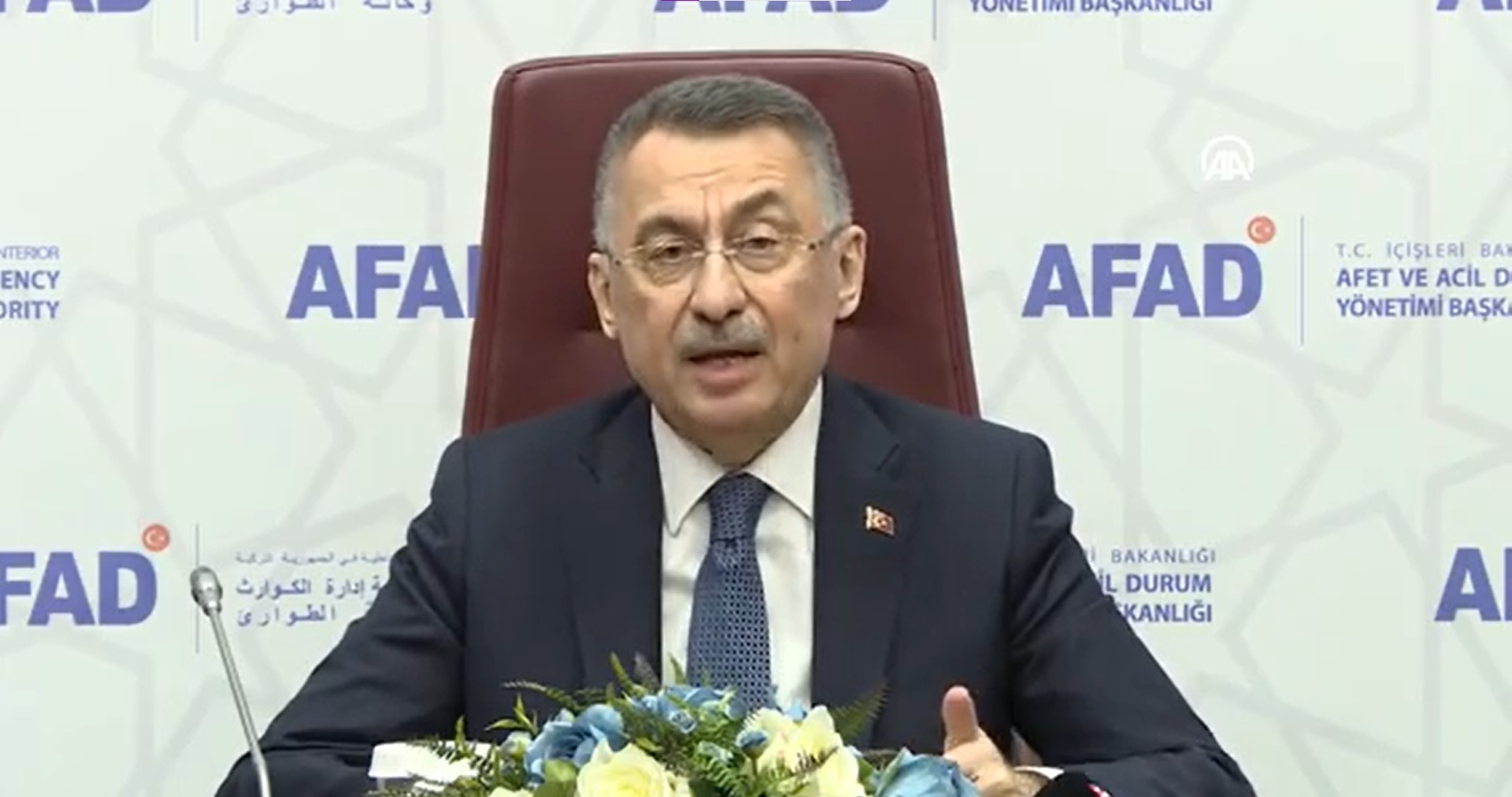 Oktay: &#8220;Türkiye Tek Yürek kampanyasında taahhüt edilen 115 milyar 146 milyon 528 bin liranın, 74 milyar 118 milyon 164 bin lirası yatırılmıştır&#8221;