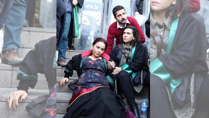 Avukat Zeycan Balcı&#8217;nın belini kıran polise 1 yıl 11 ay hapis cezası verildi, ceza ertelendi