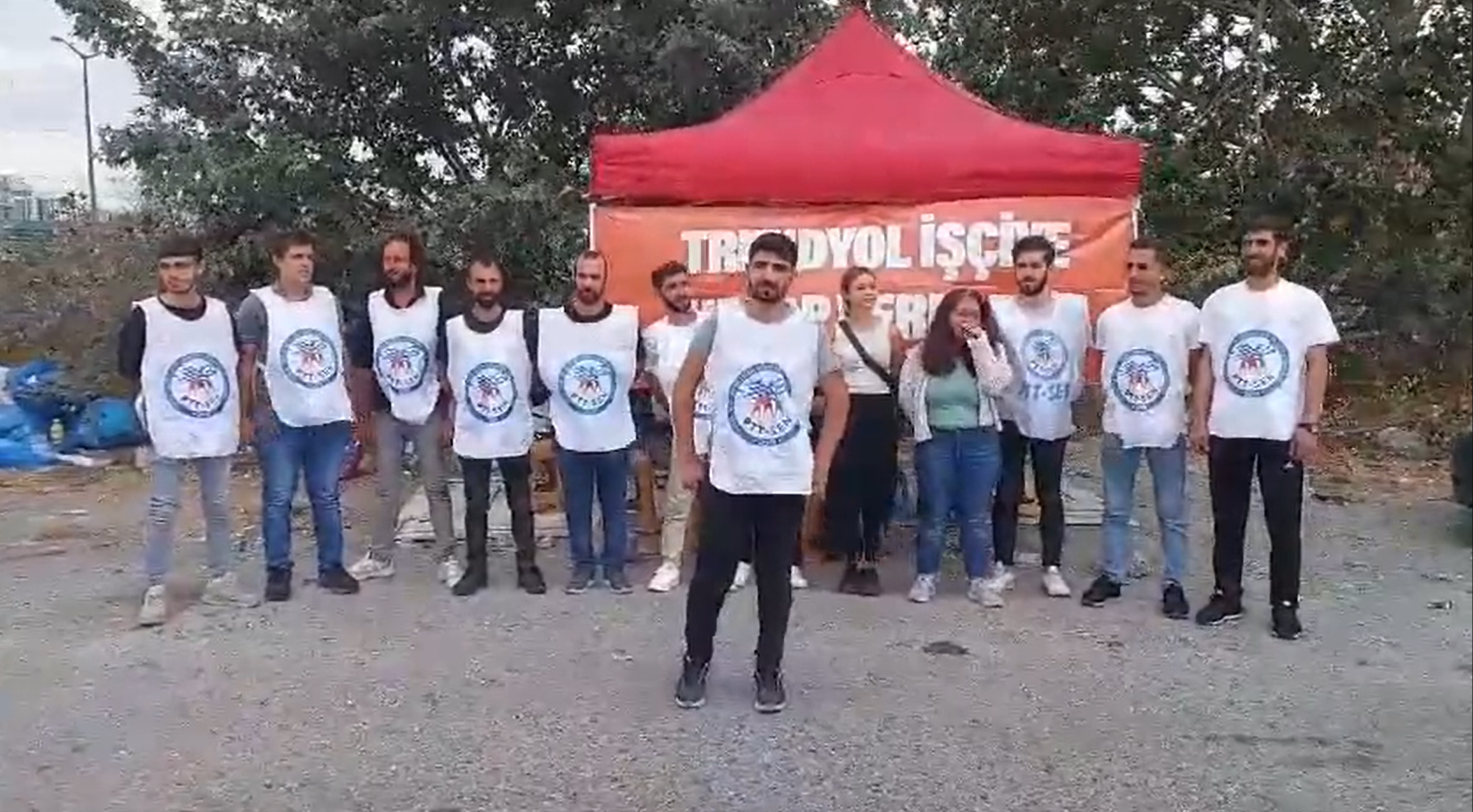 Trendyol işçileri: Memleketin dört bir yanında direnenlere selam olsun