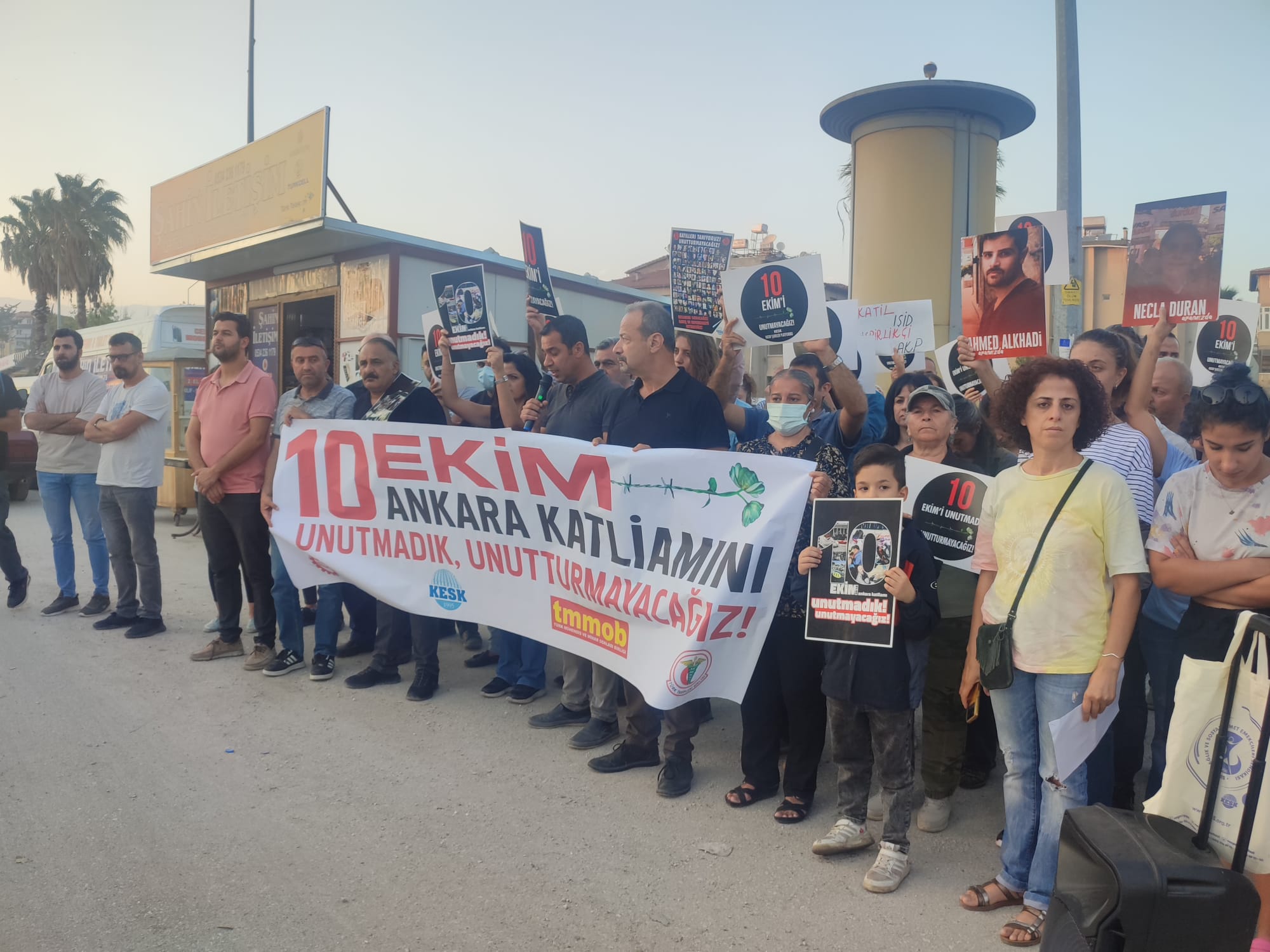 Hatay&#8217;da 10 Ekim eylemi: &#8220;Hesabı sorulacak&#8221;