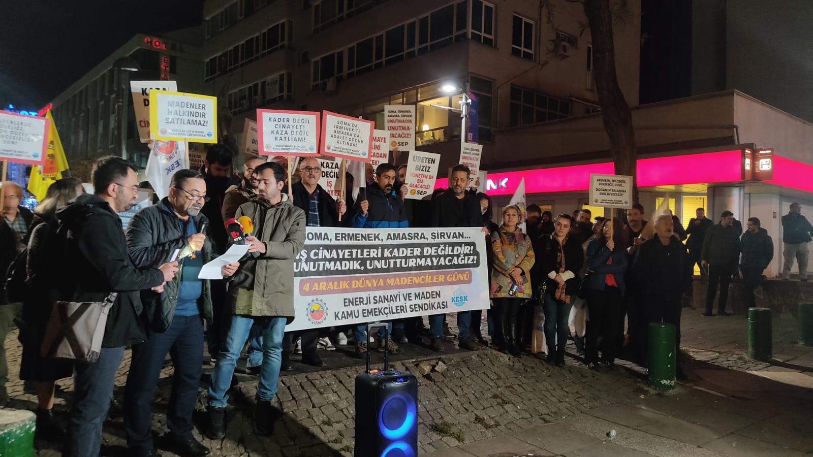 Dünya Madenciler Günü: &#8220;Kâr hırsı nedeniyle işçi sağlığı ve güvenliği hiçe sayılıyor&#8221;