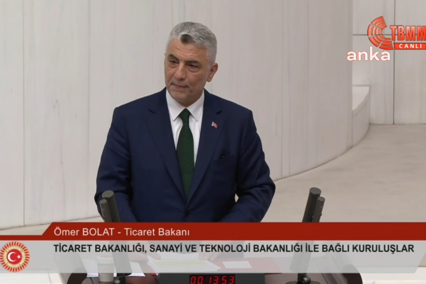 Ticaret Bakanı Bolat İsrail&#8217;e sevkiyatları böyle savundu: “Ticaretin ‘büyük kısmını’ devlet şirketleri değil, özel şirketler yapıyor”