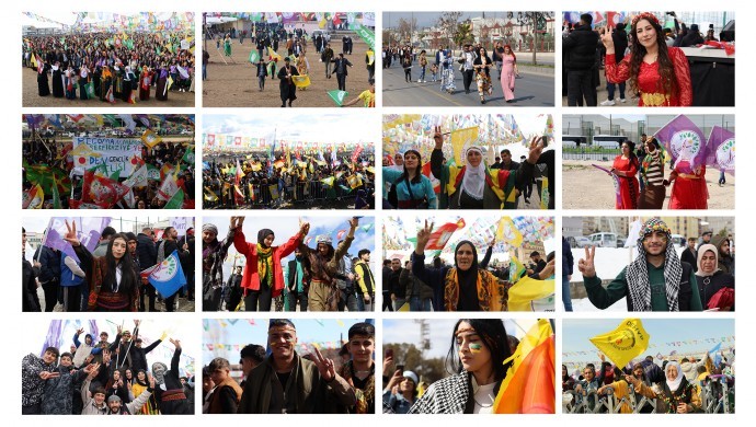 Newroz ateşleri Türkiye’nin dört bir yanında yanmaya devam ediyor