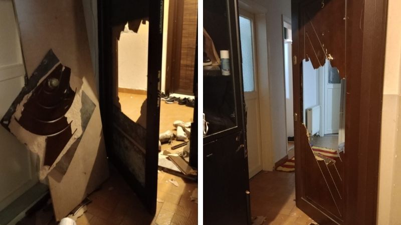 1 Mayıs ev baskınları: Polis kapıyı duvardan sökerek kırdı, evi talan etti