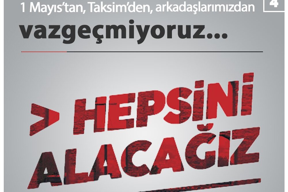 100’ü aşkın yazar, gazeteci ve sanatçı 1 Mayıs tutuklularının serbest bırakılmasını istedi: #HepsiniAlacağız