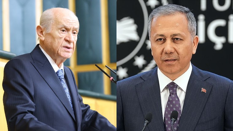 Ali Yerlikaya, Devlet Bahçeli’yi ziyaret etti