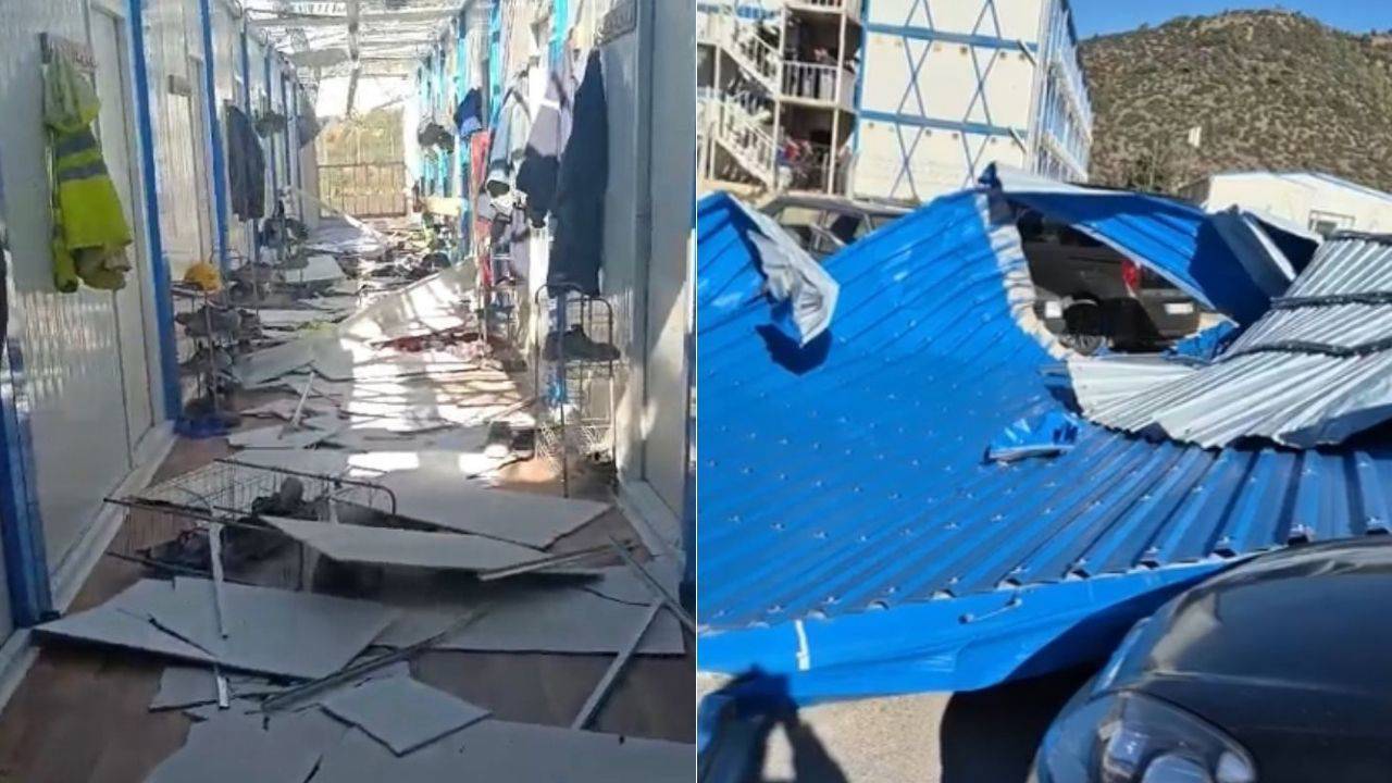 Mersin&#8217;de fırtına: 1 kişi öldü, 5 kişi yaralandı