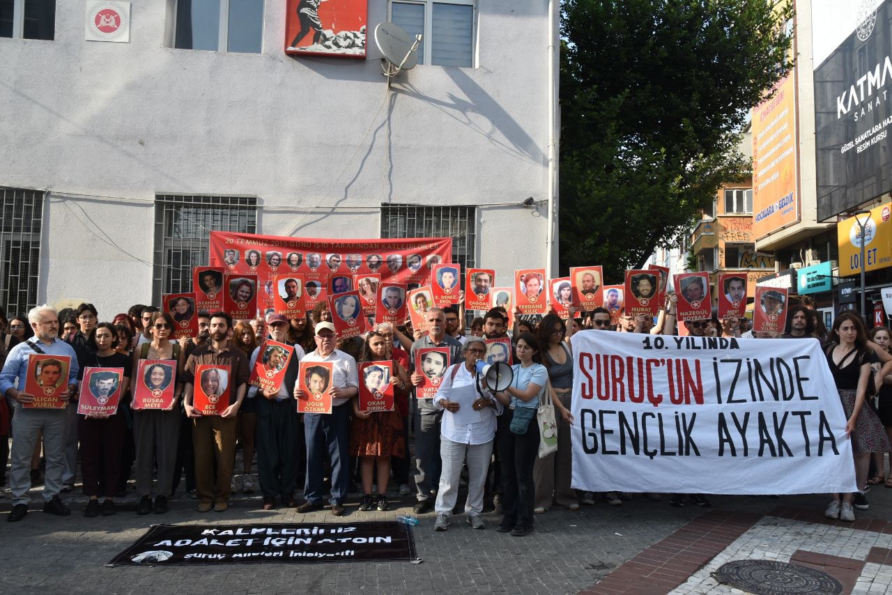 Suruç Katliamı 119. ayında: &#8220;Suruç&#8217;un izinde gençlik ayakta&#8221;
